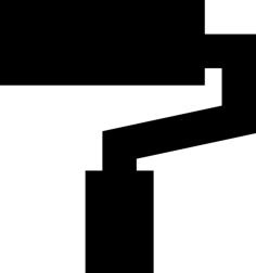 Paint Roller Stencil Svg Design File, Free Vectors File